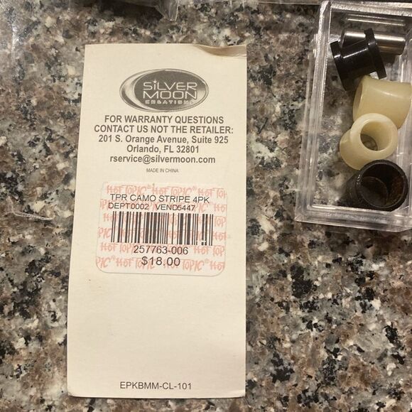 Hot Topic Morbid Metals Body Jewelry bundle - Picture 3 of 8